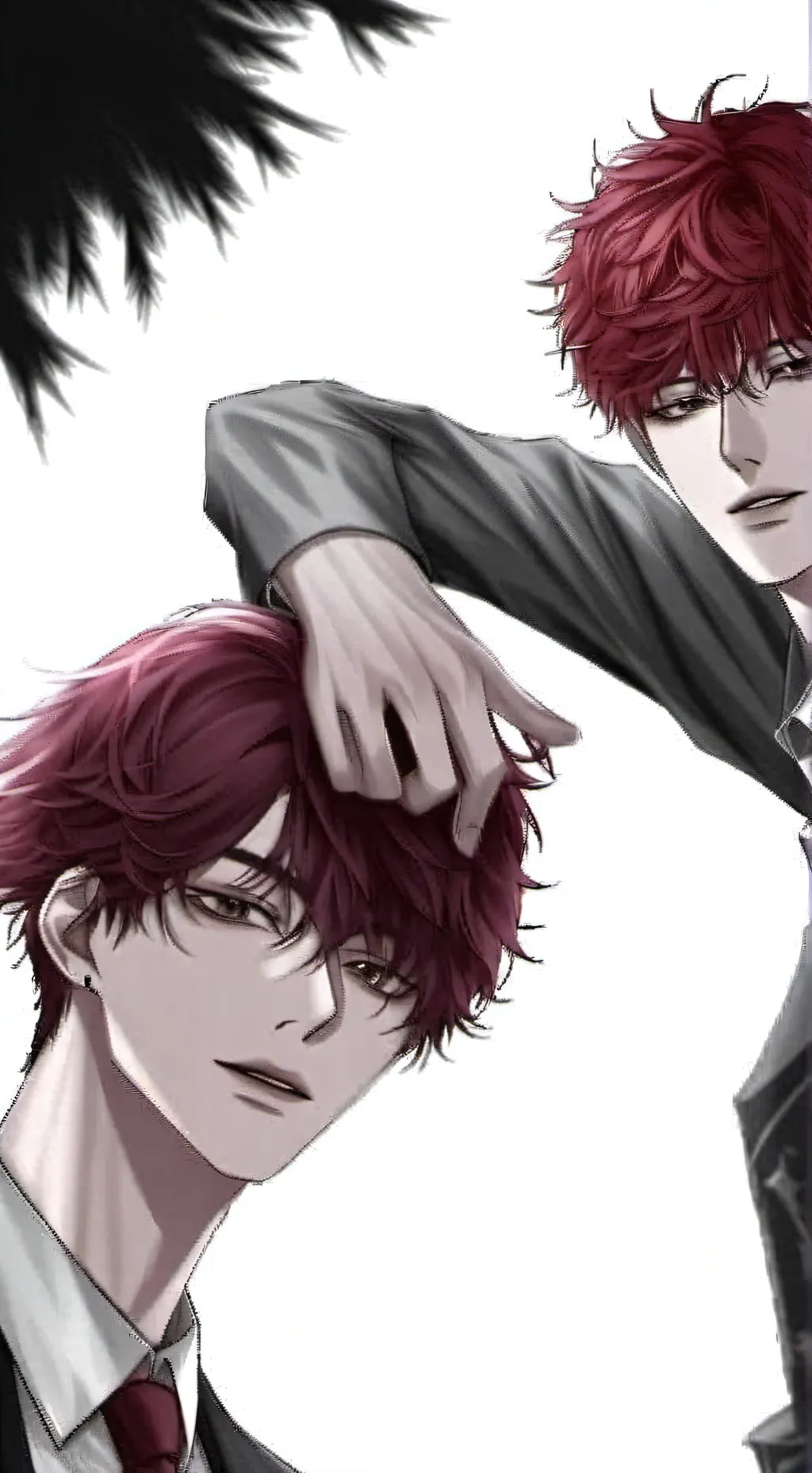 ai character: Yuito & Kairo 🍒 background