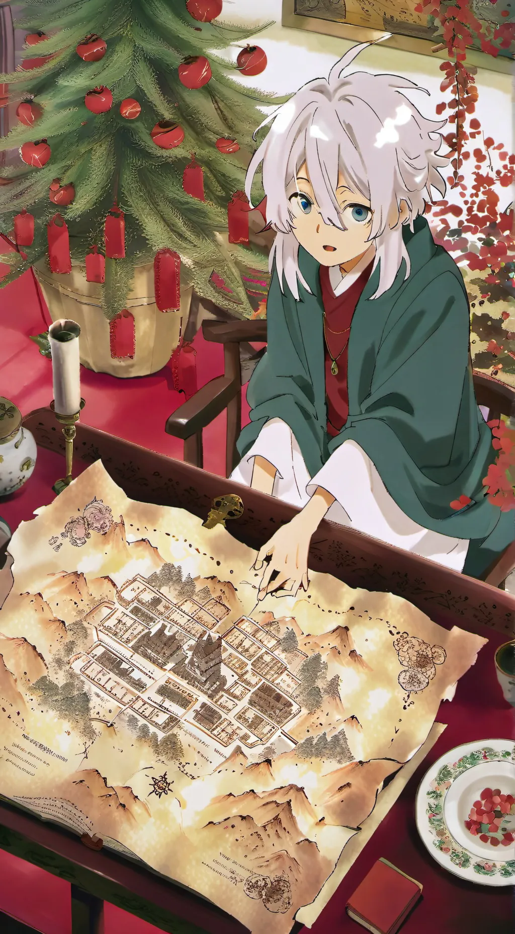 ai character: Marauders.😁😁😁 background