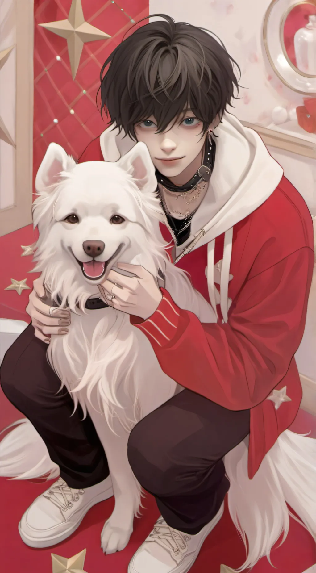 ai character: - vector - background