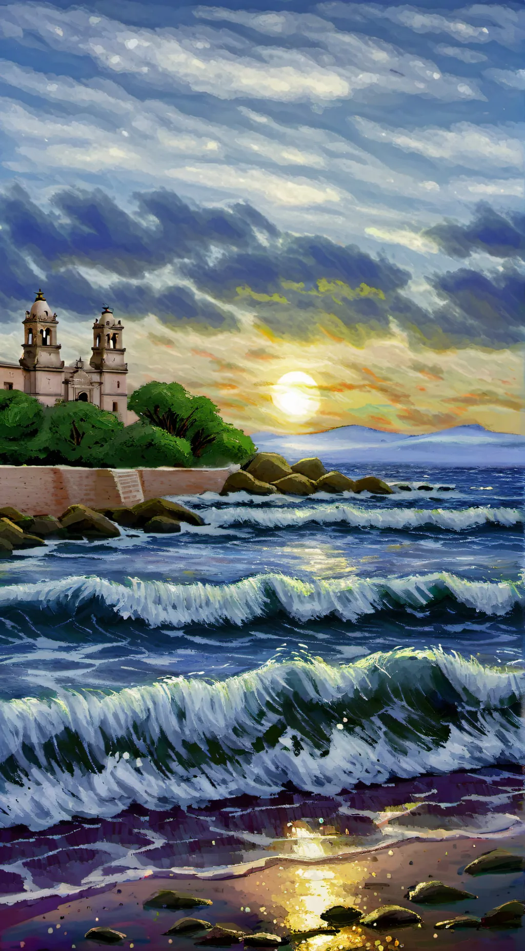 ai character: países  background