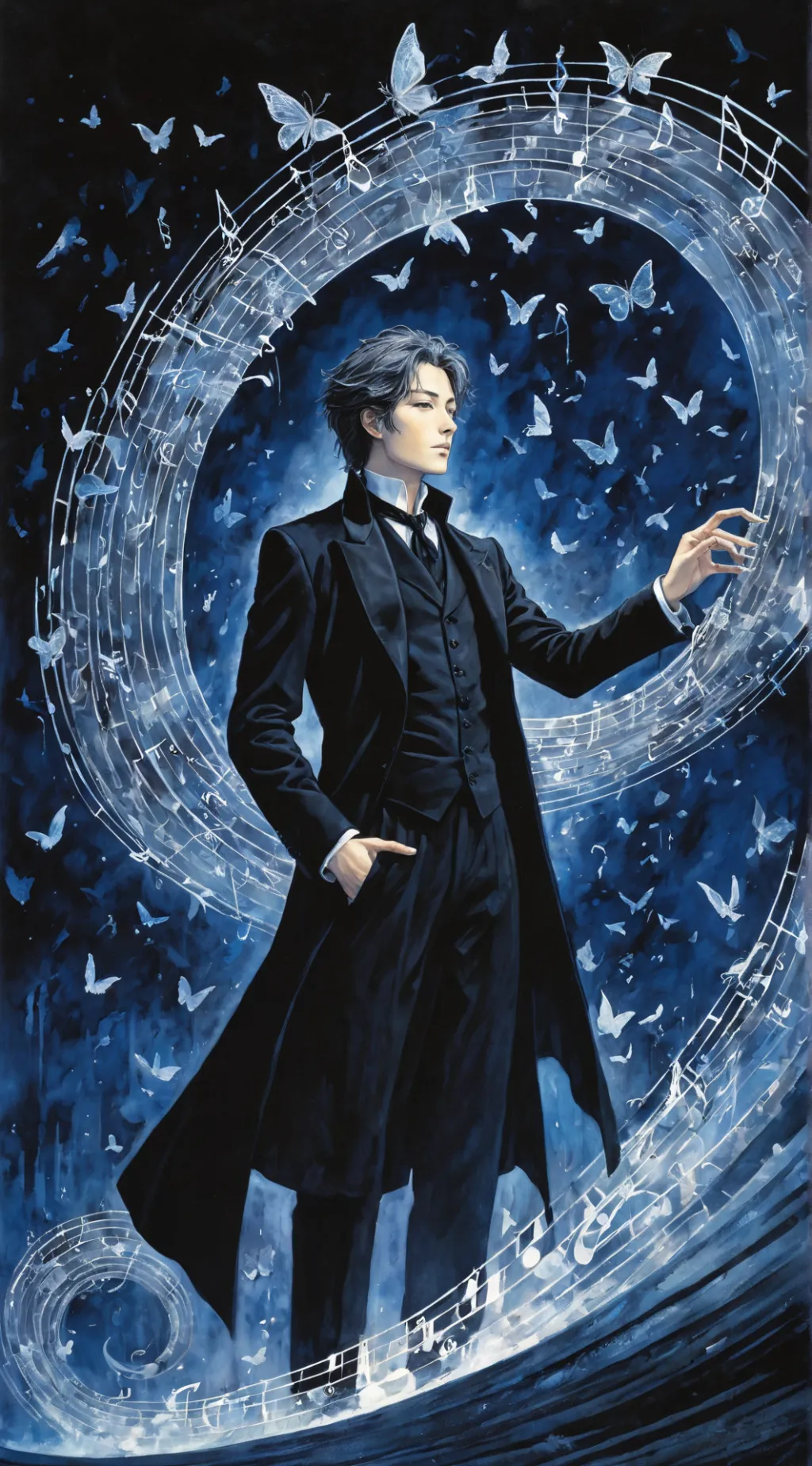 ai character: Raven background