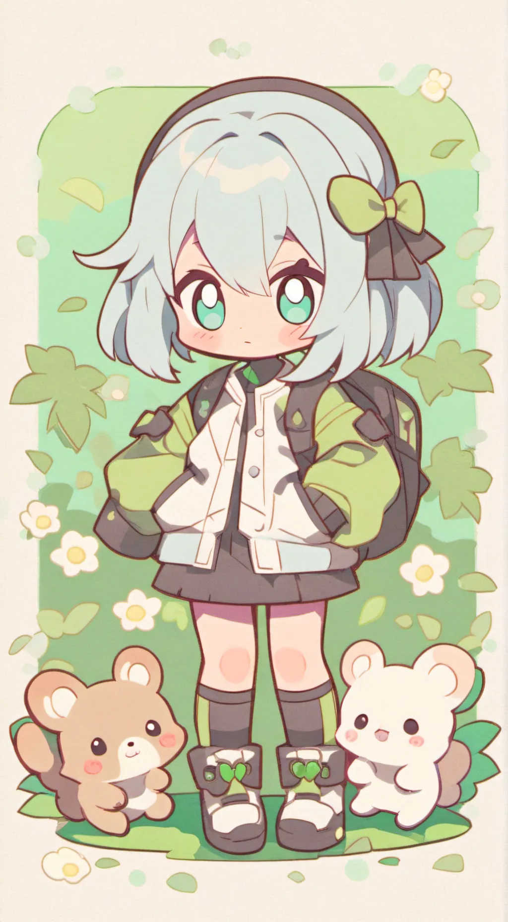 ai character: Stray kids background