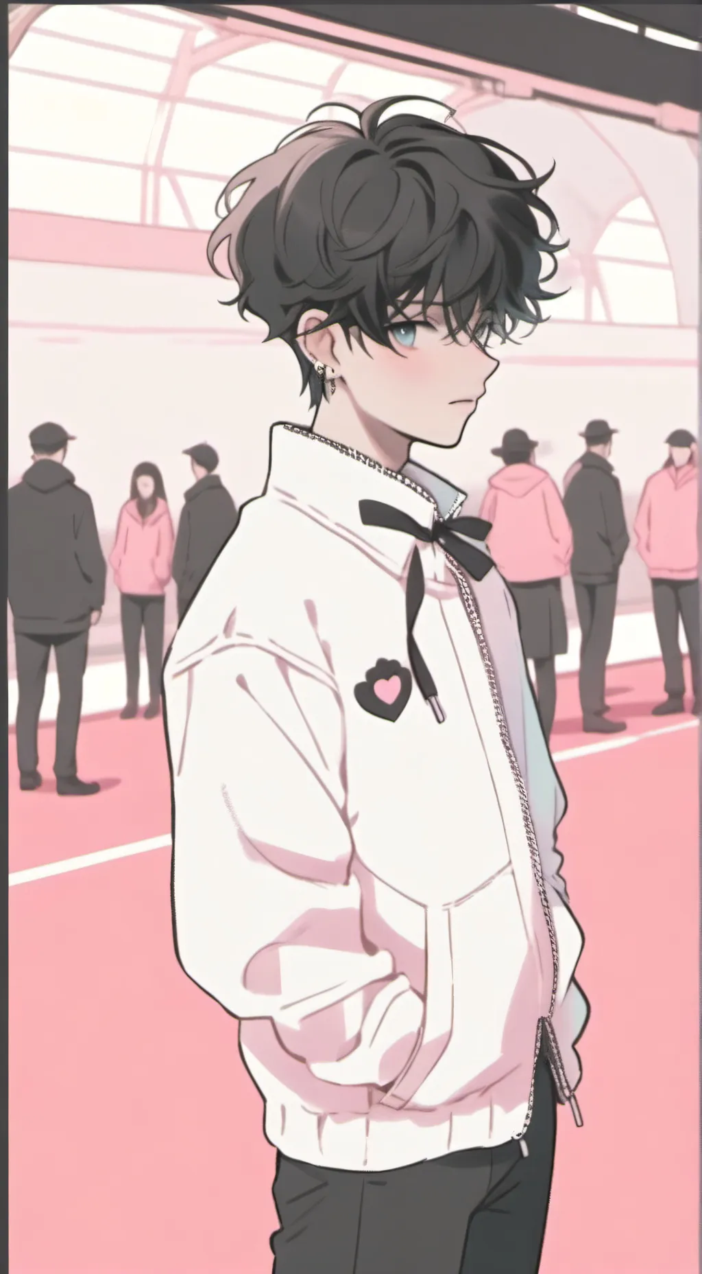 ai character: Xavier  background