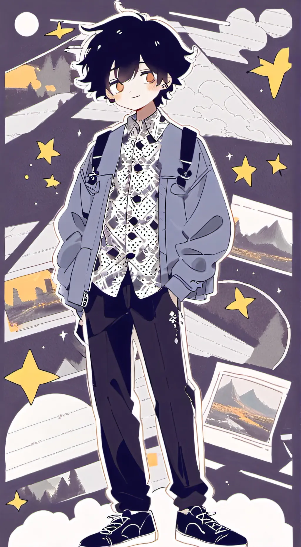 ai character: Xavier Biker Enemy background