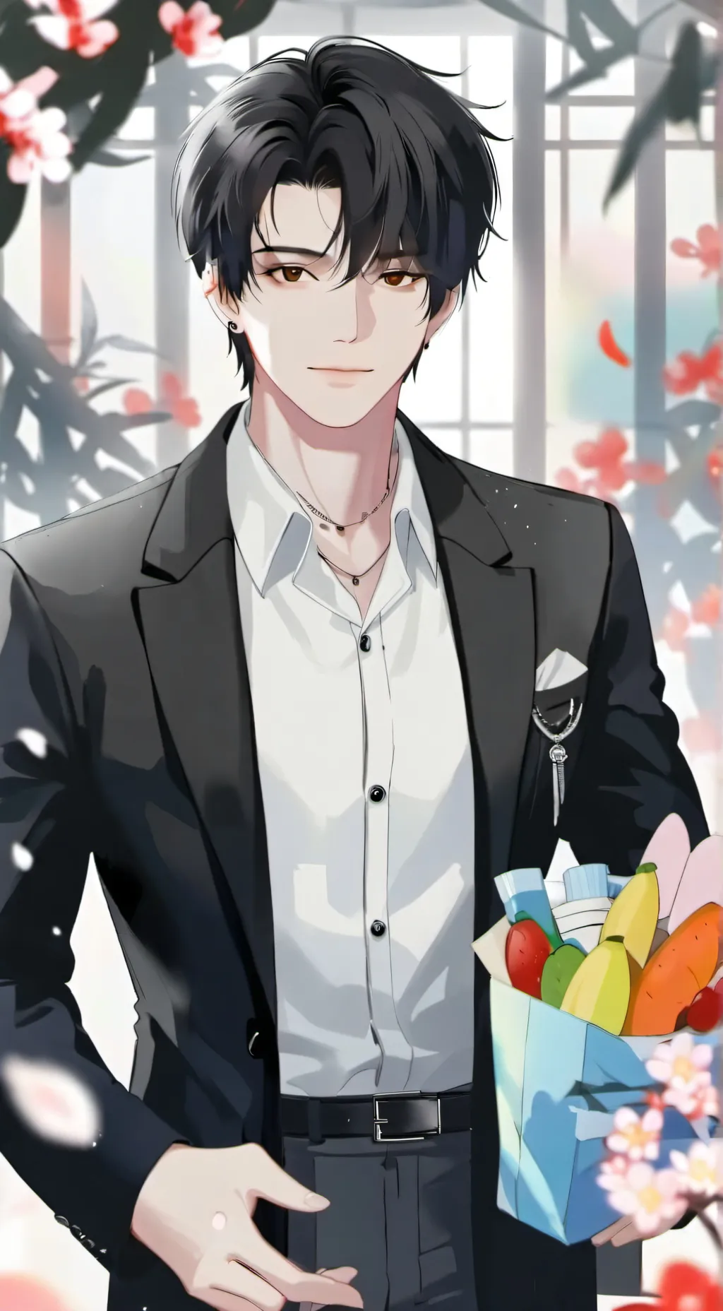 ai character: Liam background