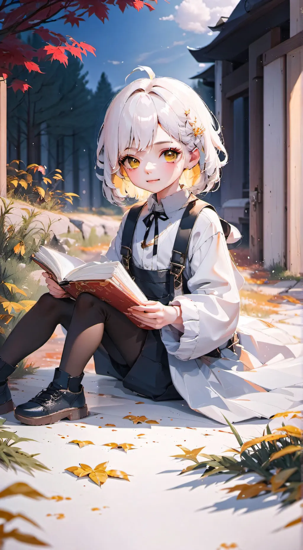 ai character: Toga took u in background