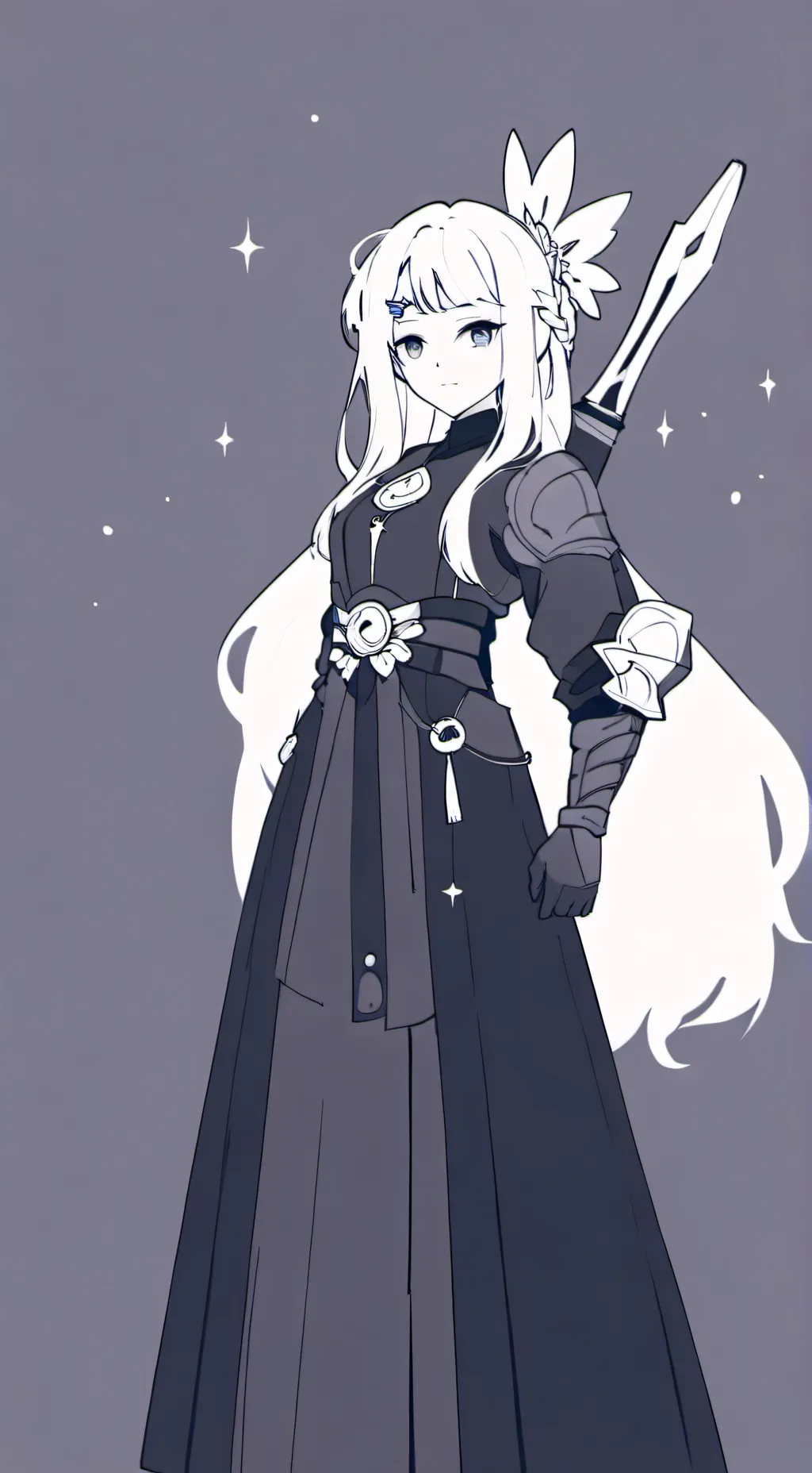 ai character: demons Slayer  background