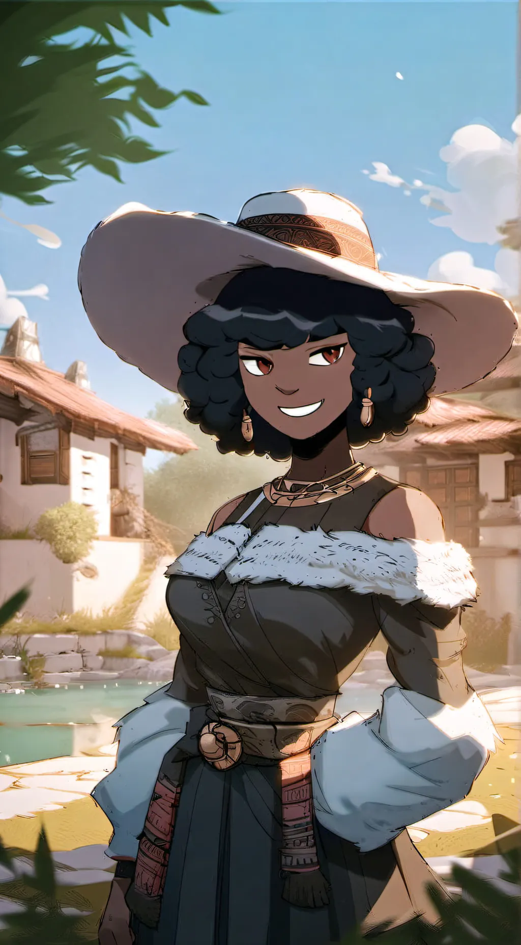 ai character: babba chops background