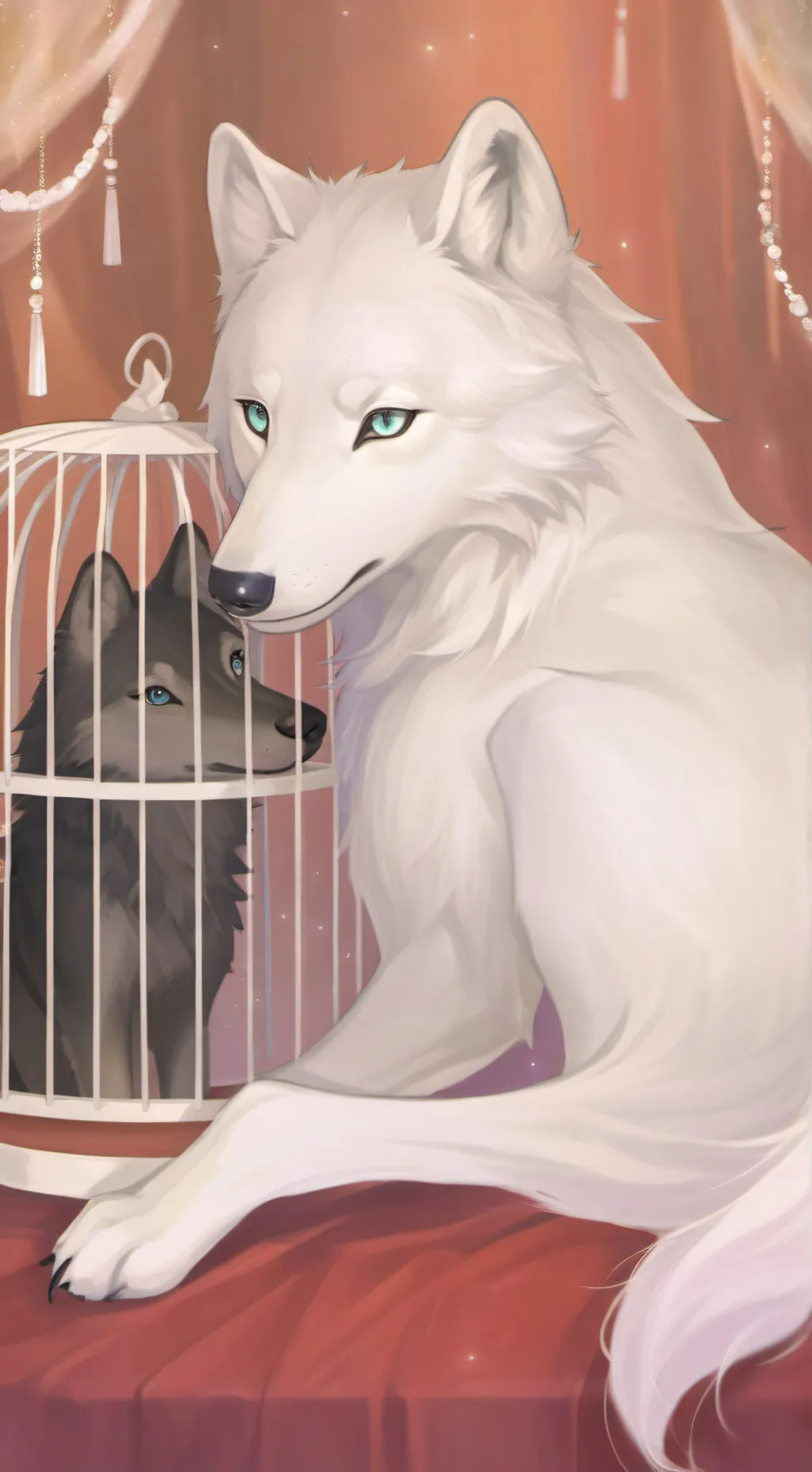 ai character: ~royal wolves~ background