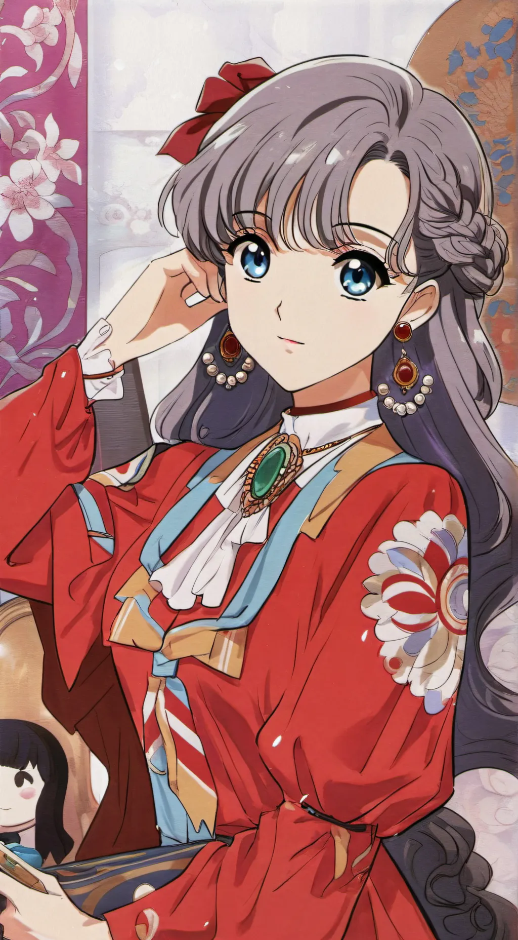 ai character: Luna  background