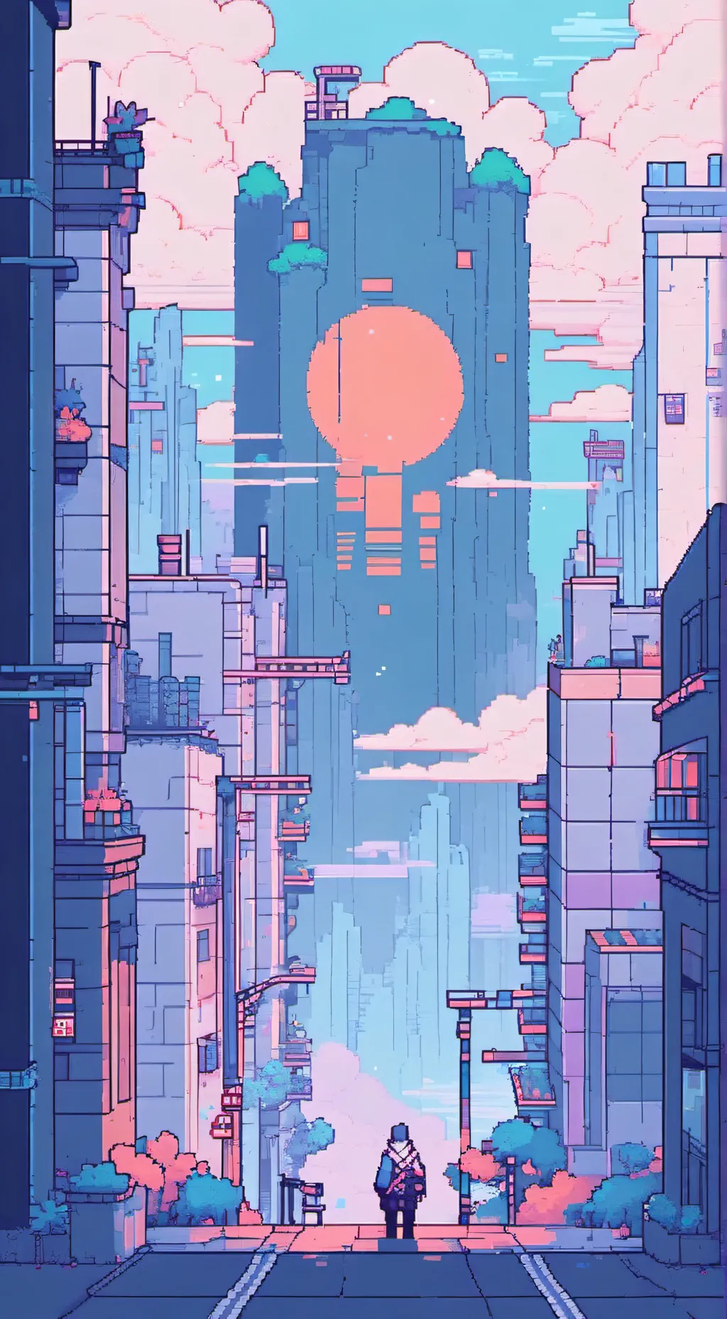 ai character: love background