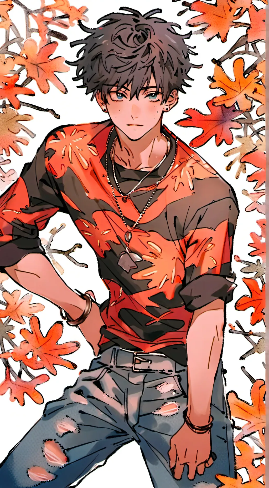 ai character: Xavier  background