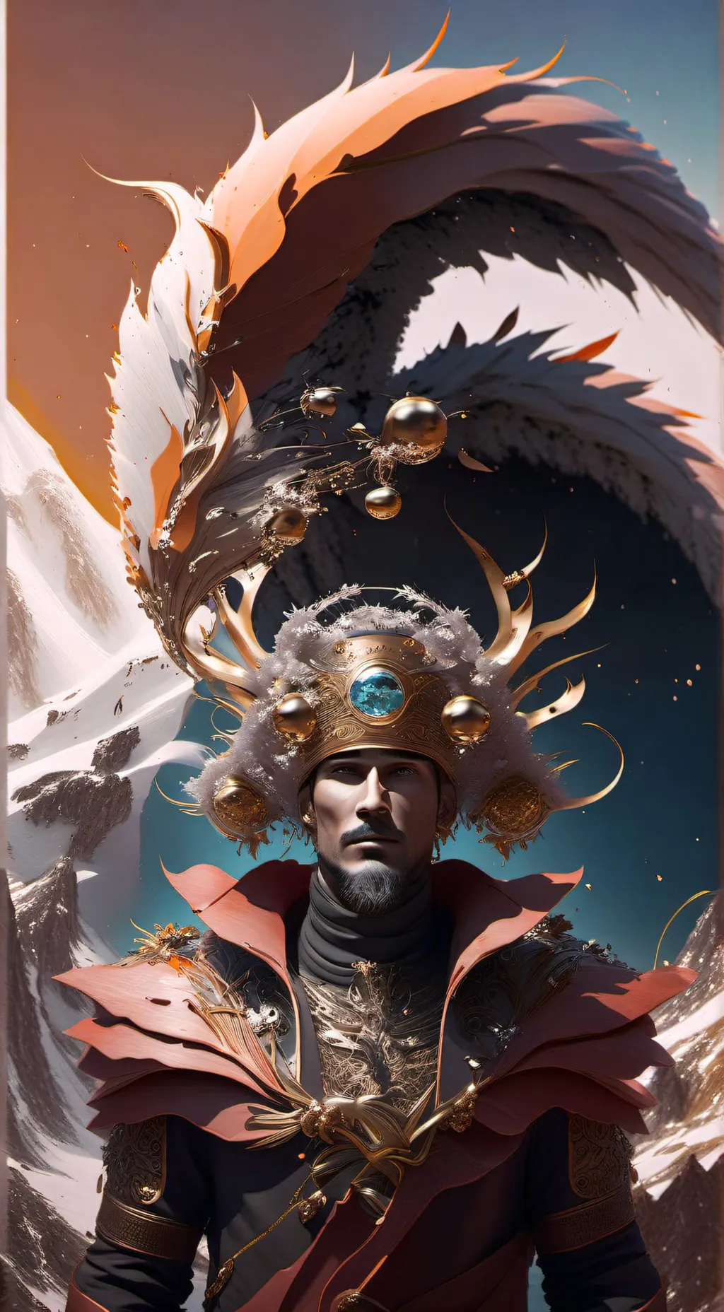 ai character: ☠☠☠☠ background