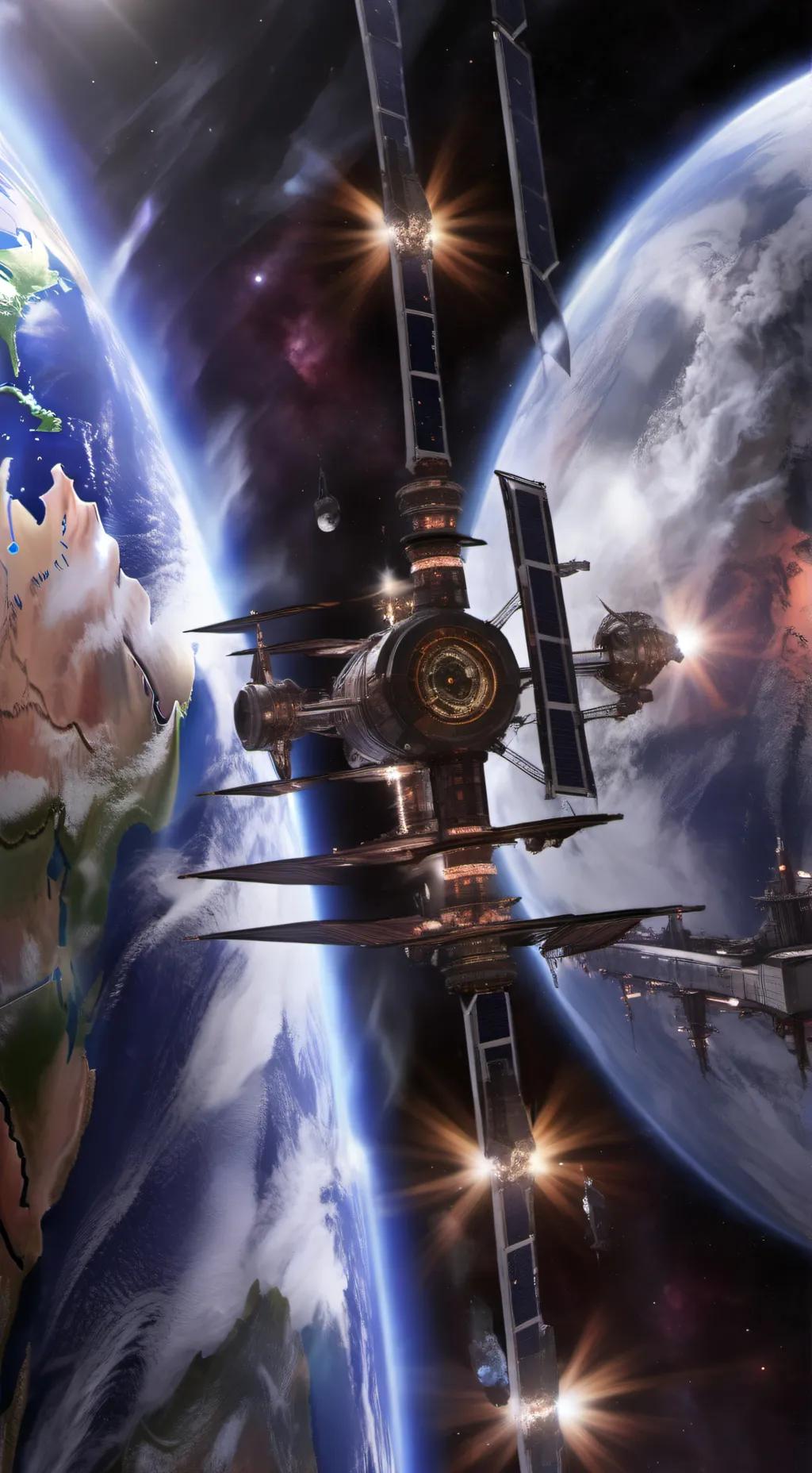 ai character: 8 Billion People background