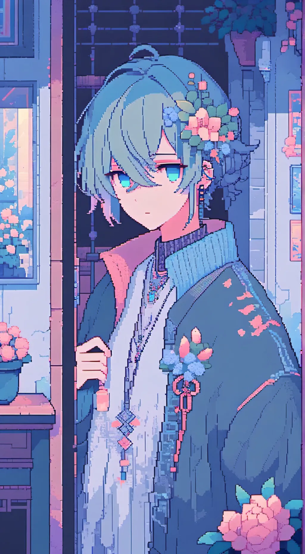 ai character: Фианит background