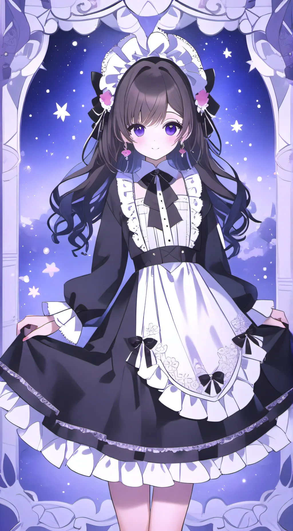 ai character: blakpink o BTS background