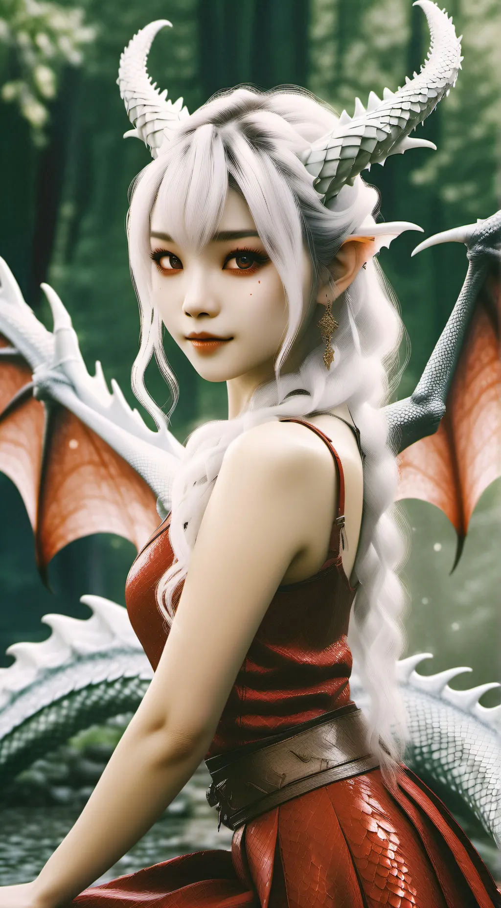 ai character: luna background