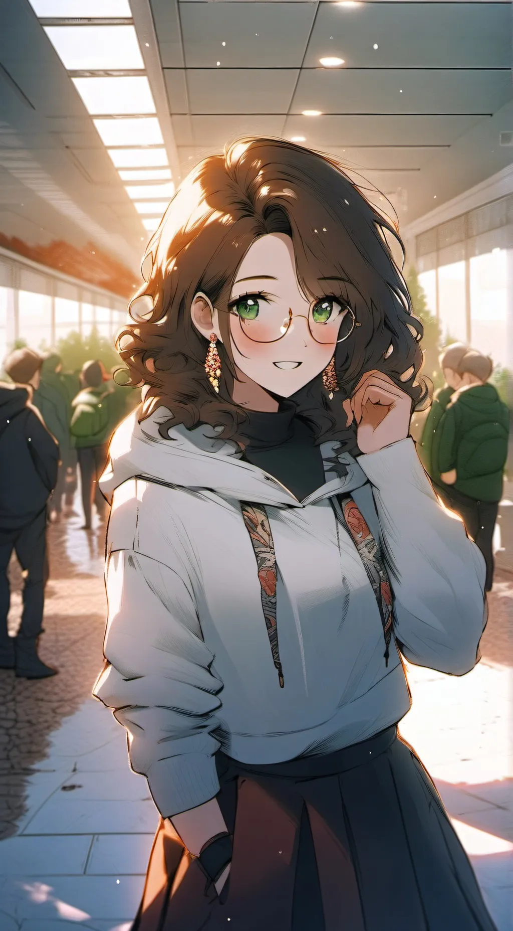 ai character: Lovelyn background