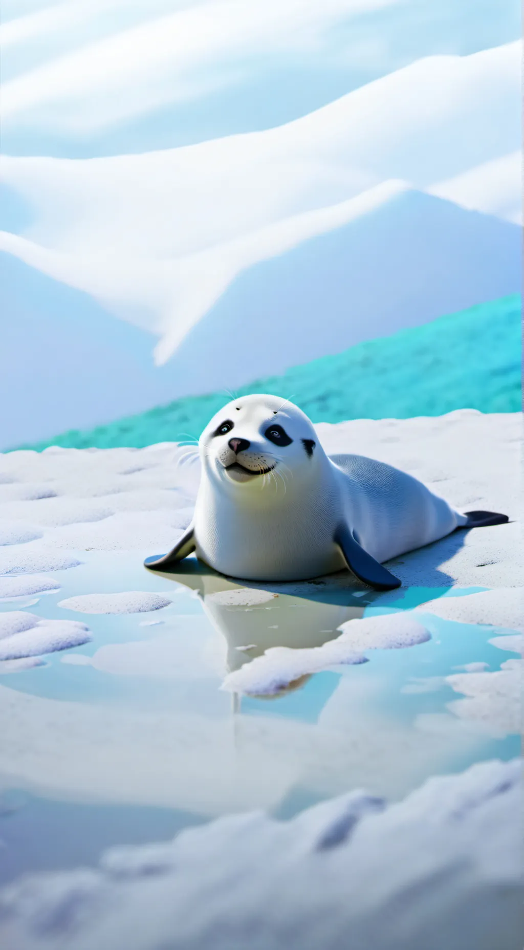 ai character: seal background