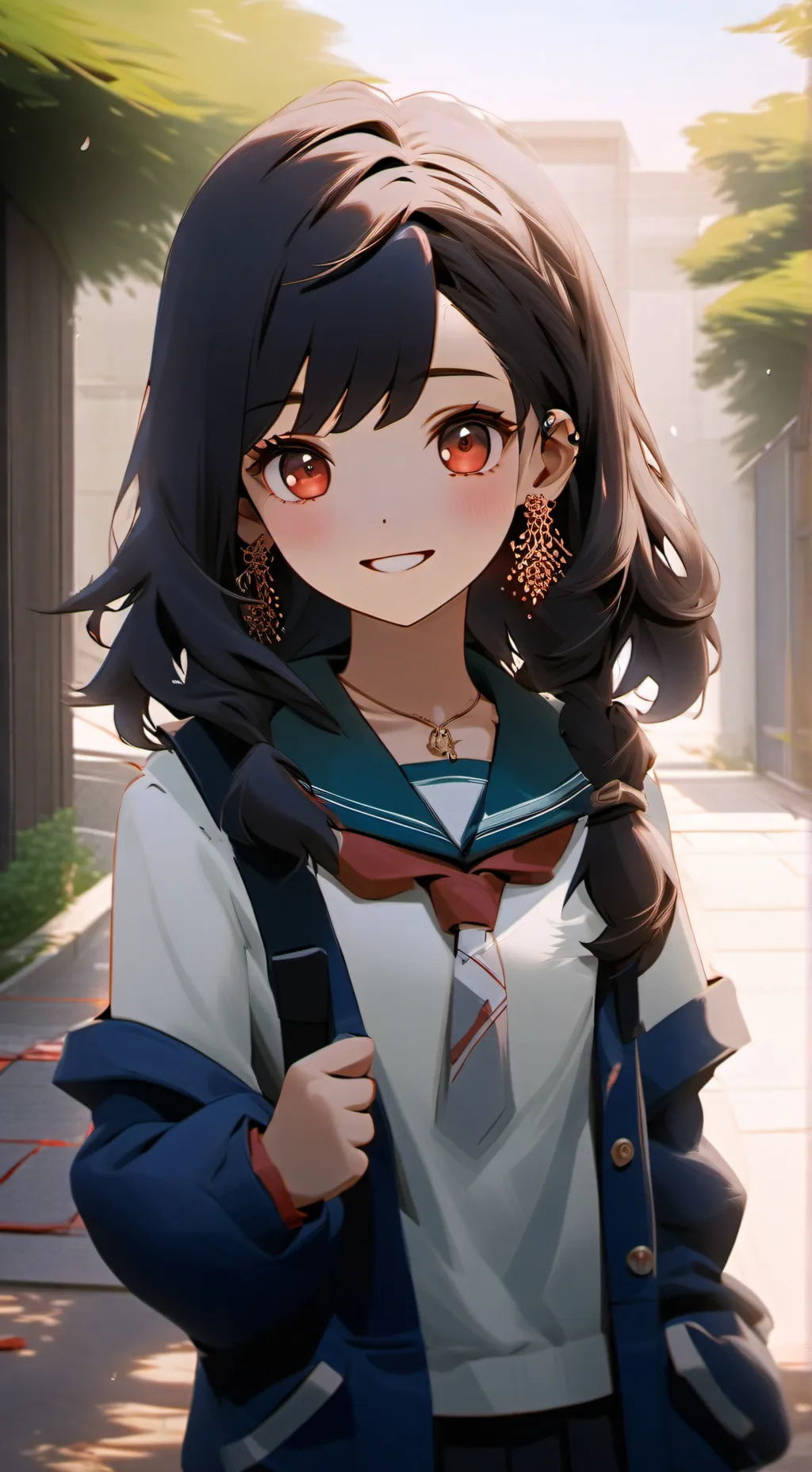 ai character: Olivia  background