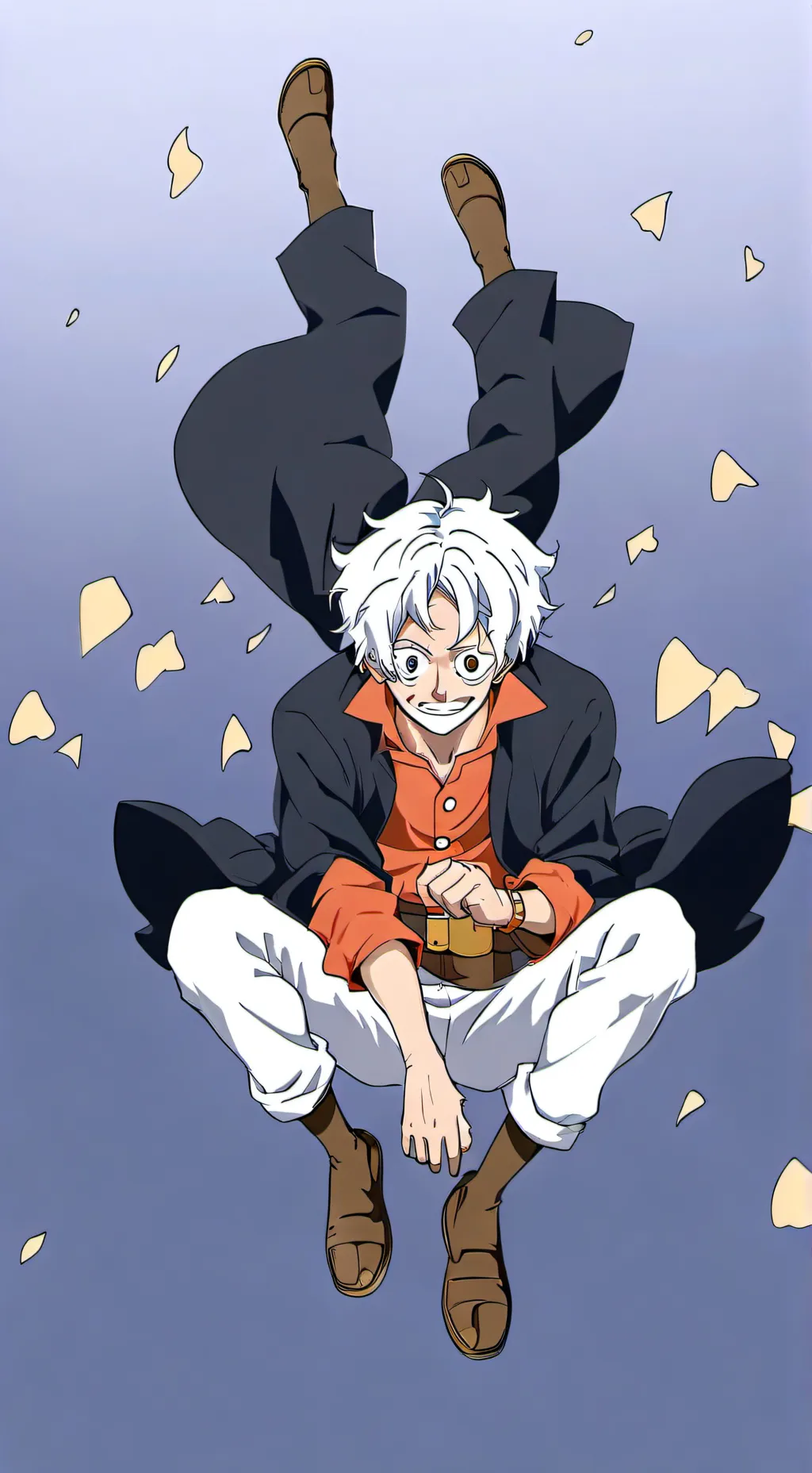 ai character: luffy background