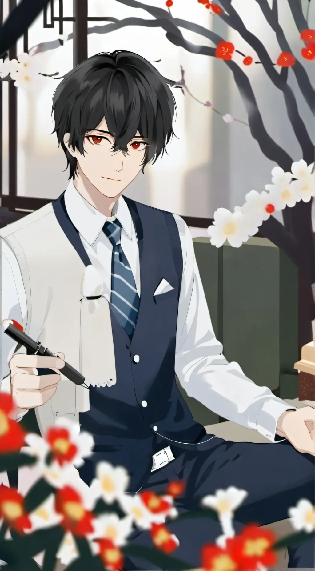 ai character: Tom background