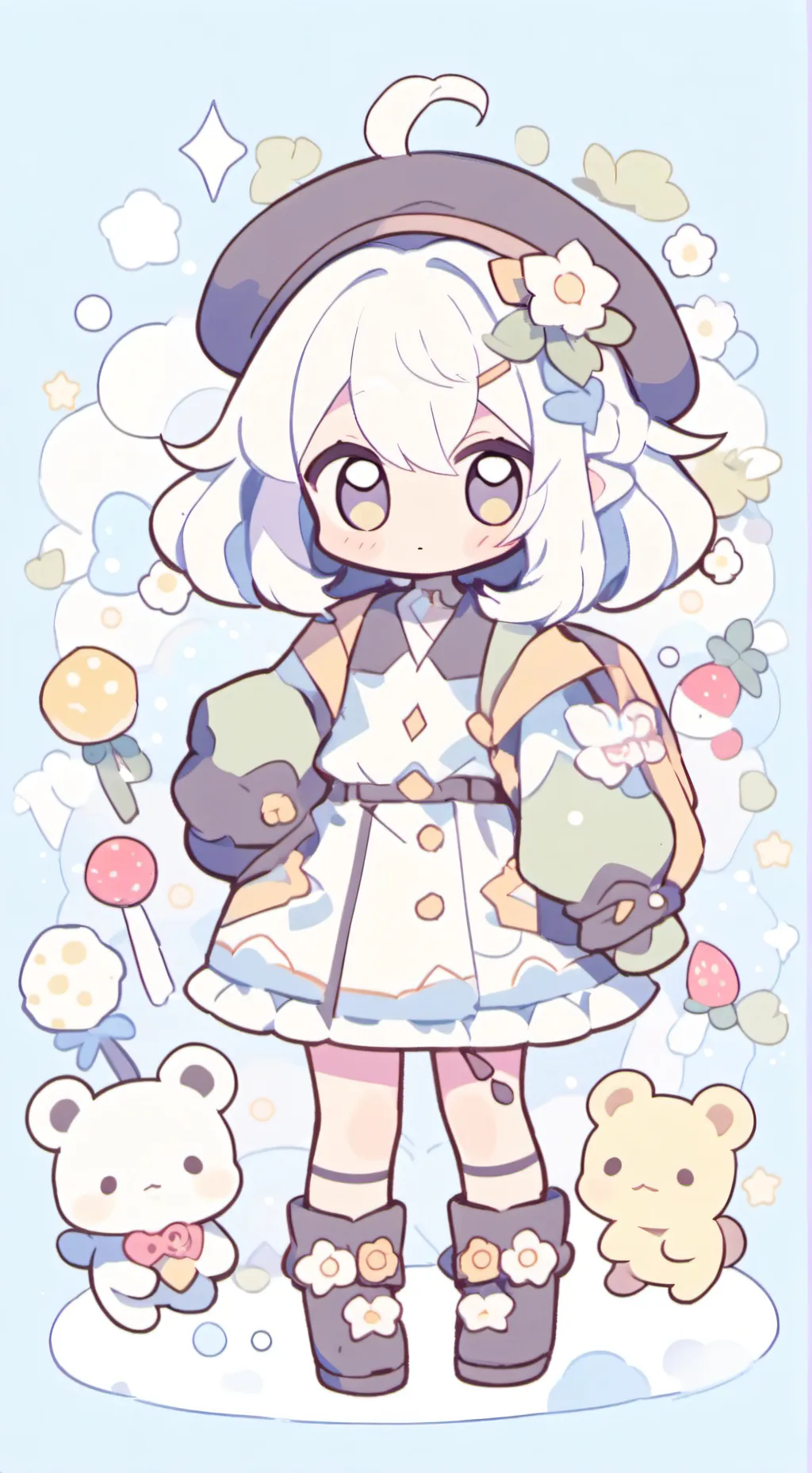 ai character: MHA background