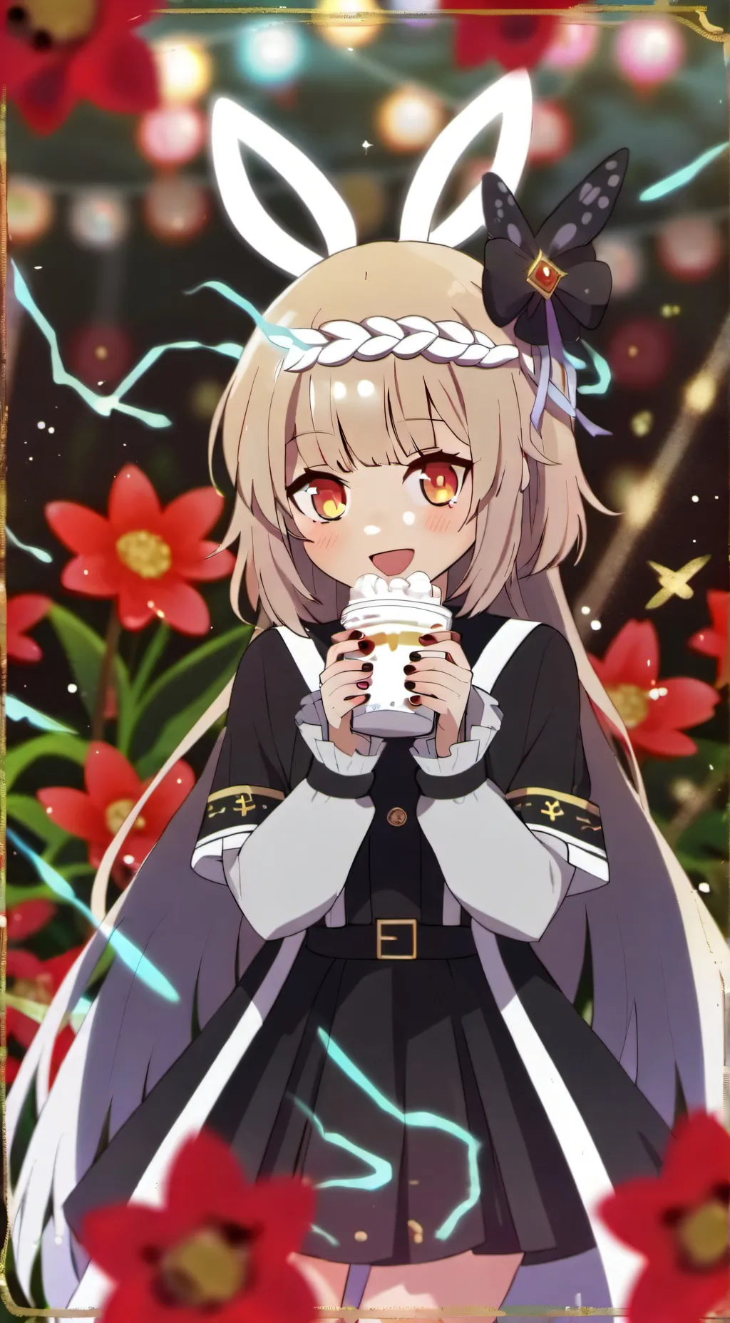 ai character: DW😨 background