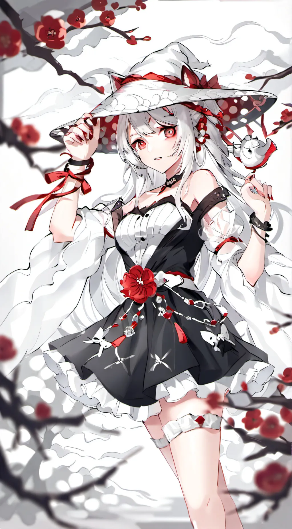 ai character: 3 kembaran  background