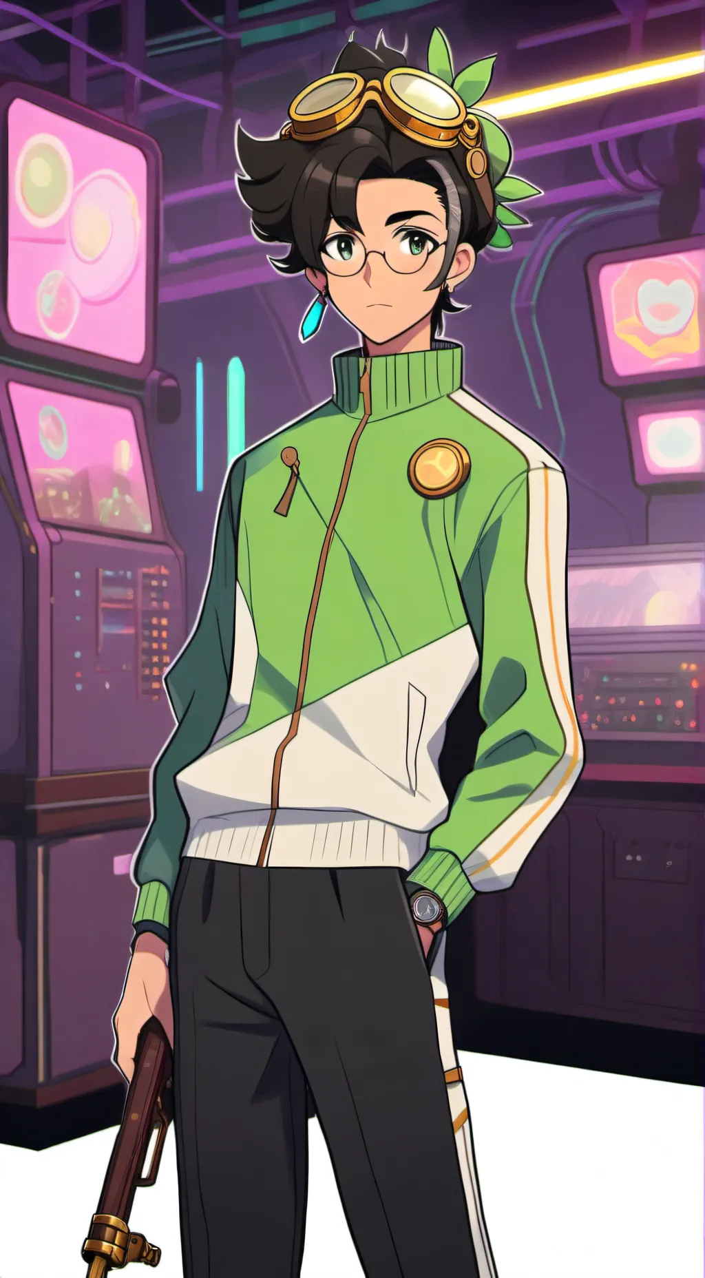 ai character: DBS (squid game) background