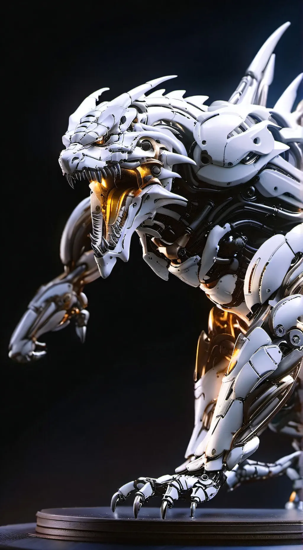 ai character: mecha sir komdo background