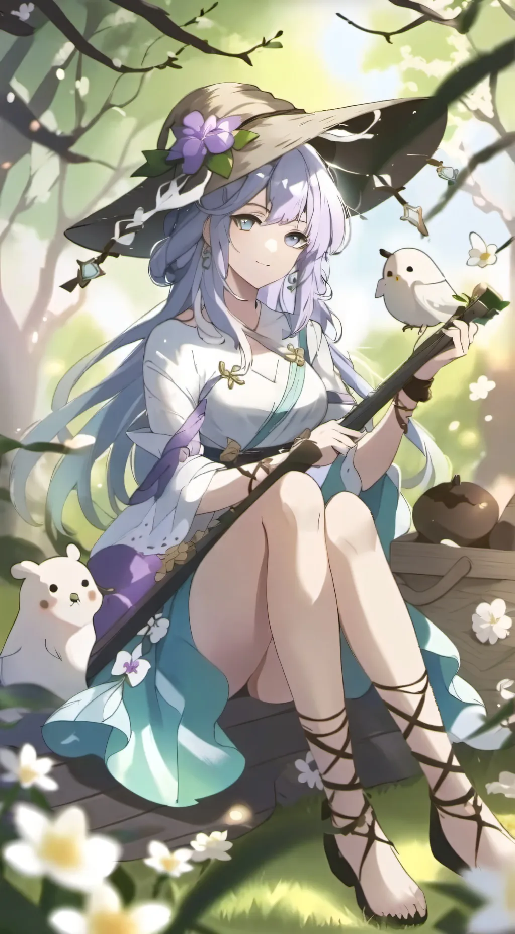 ai character: takano  background