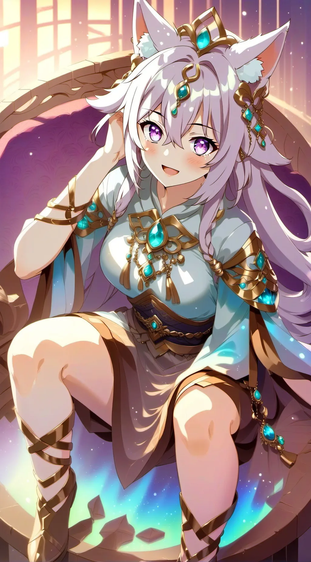 ai character: alya rusa  background