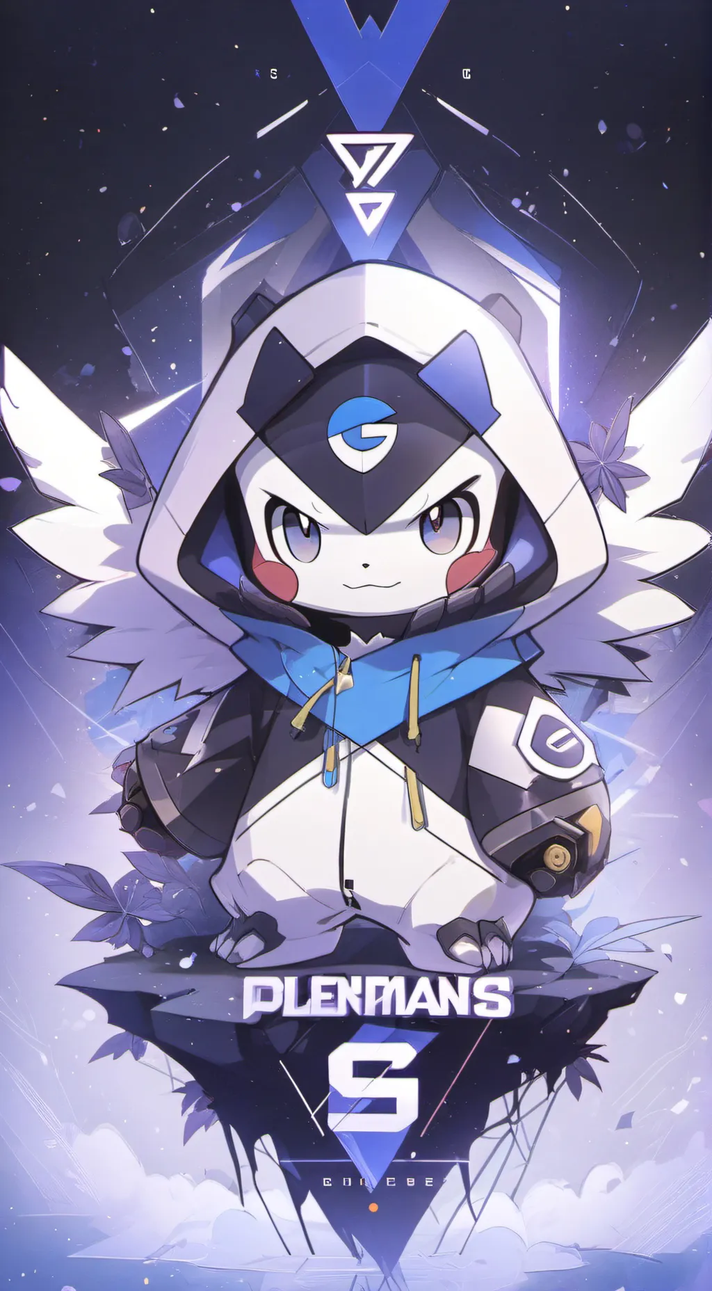 ai character: This is pickachu background