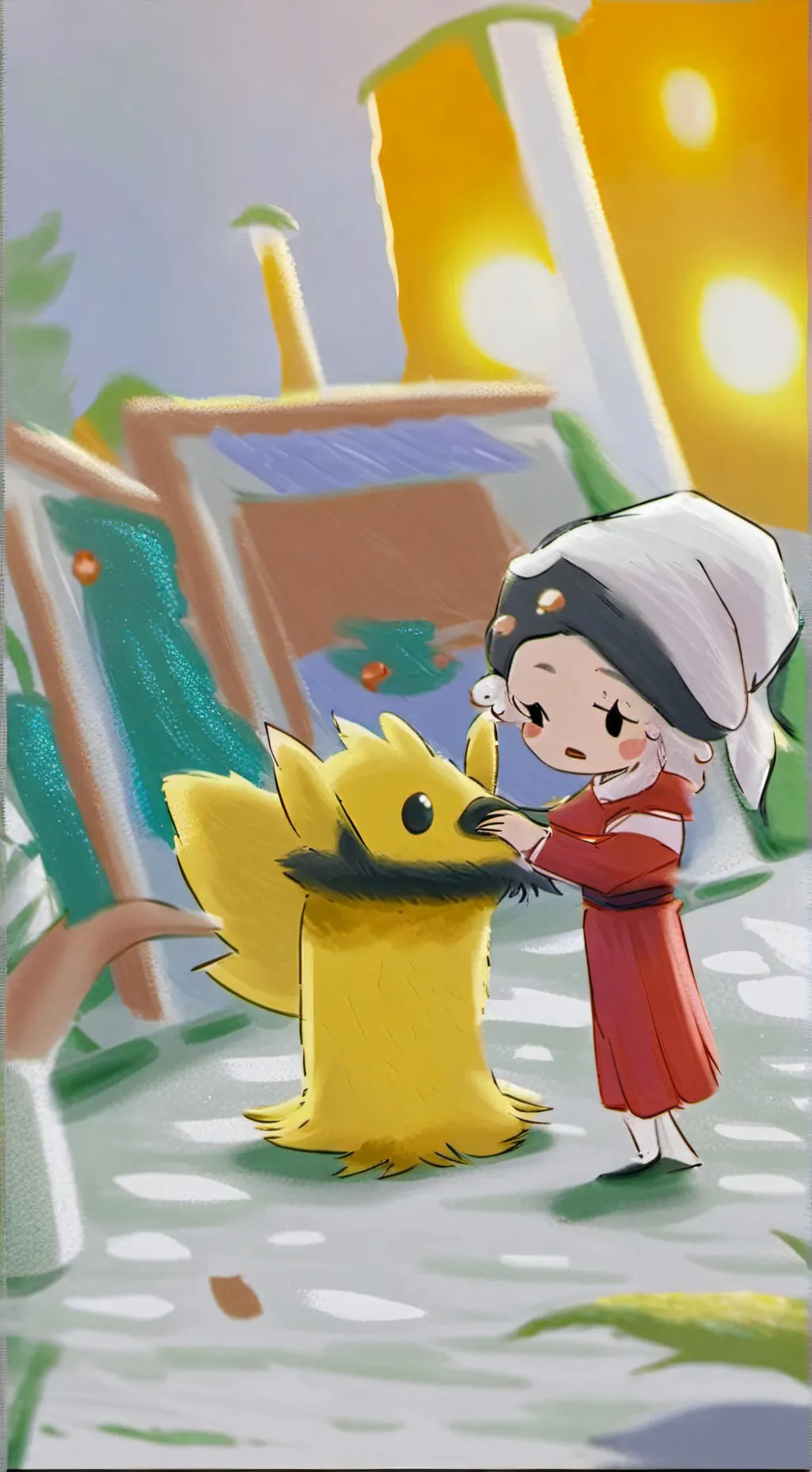 ai character: shelly background