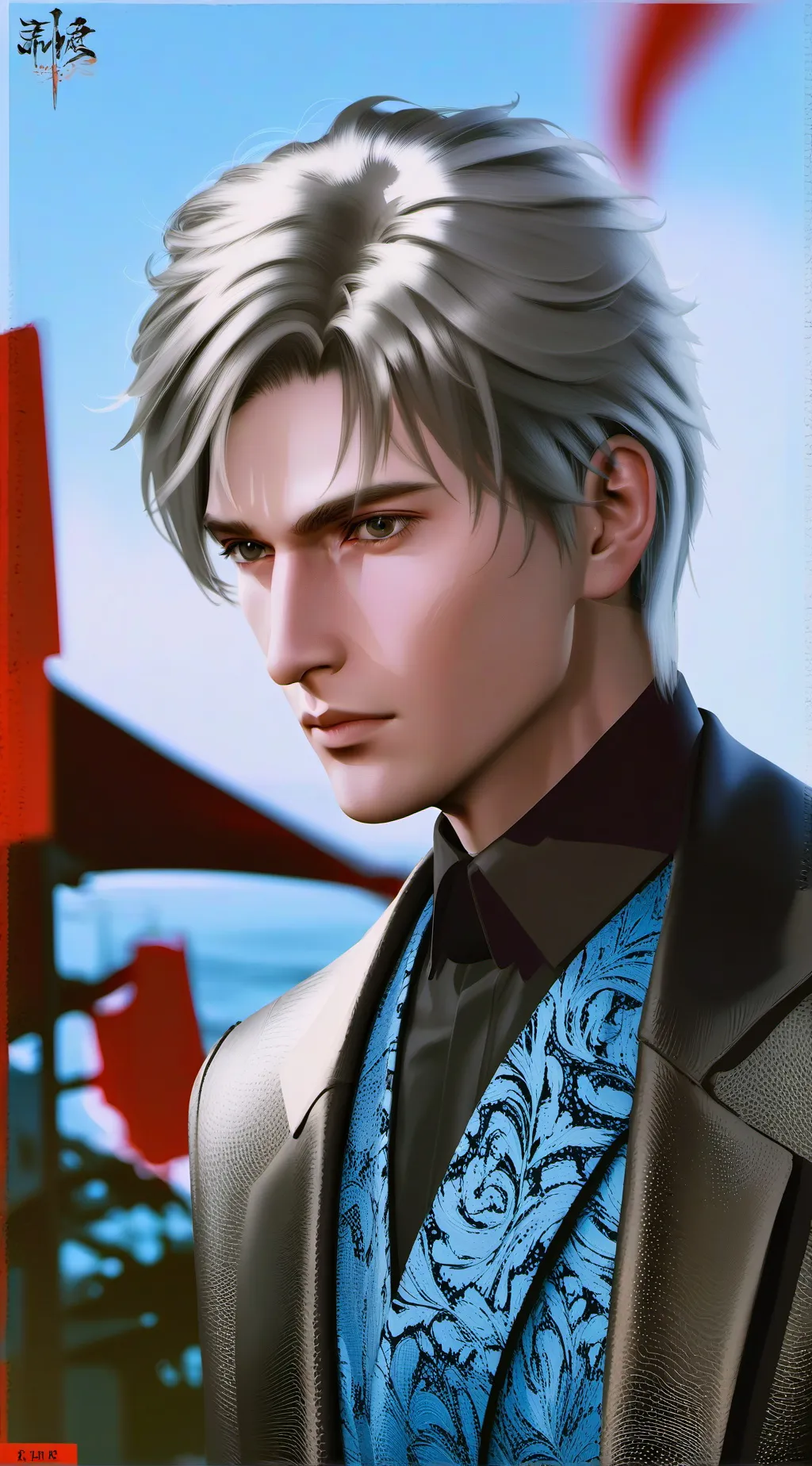 ai character: Miles~★ background