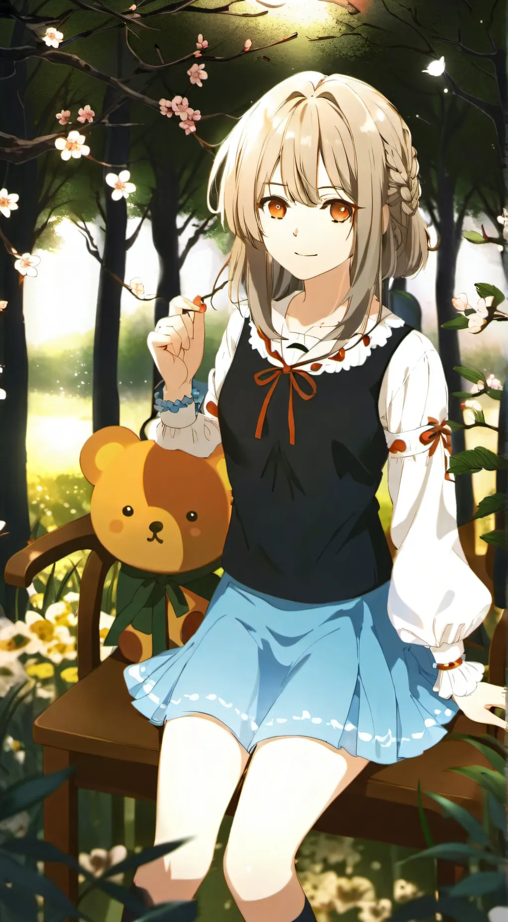 ai character: ? background