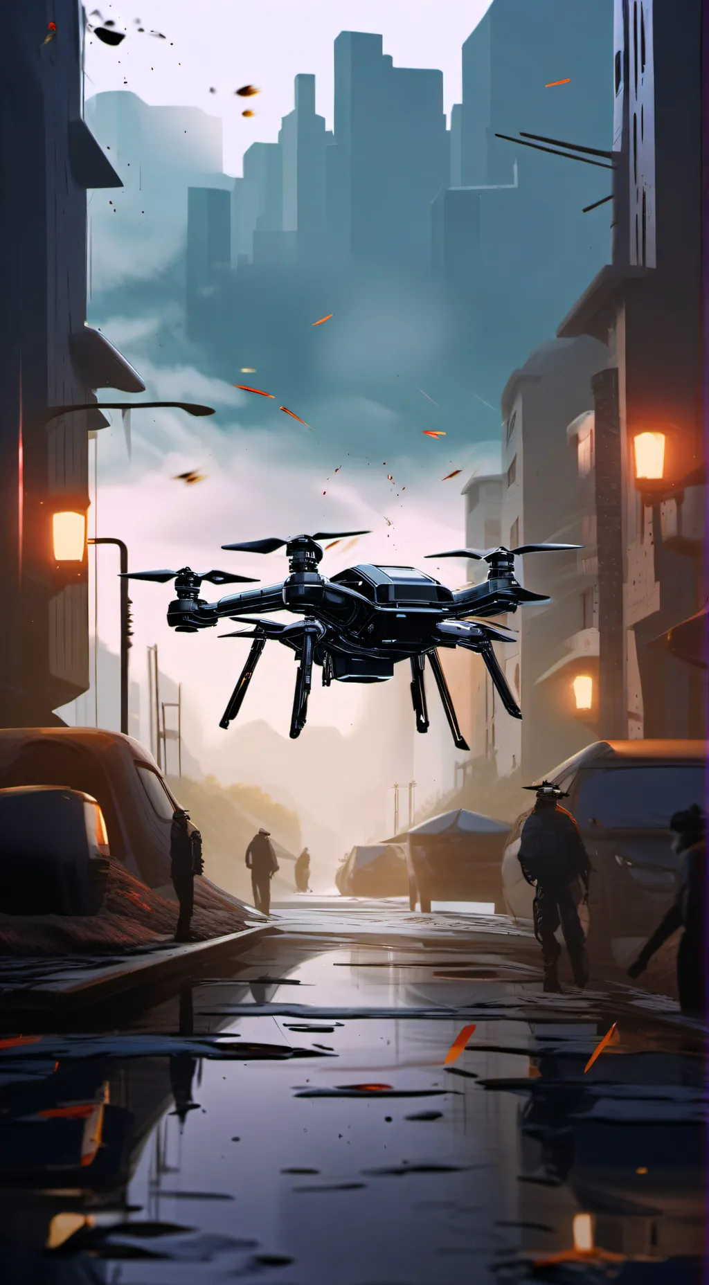 ai character: MurderDrone Squad background