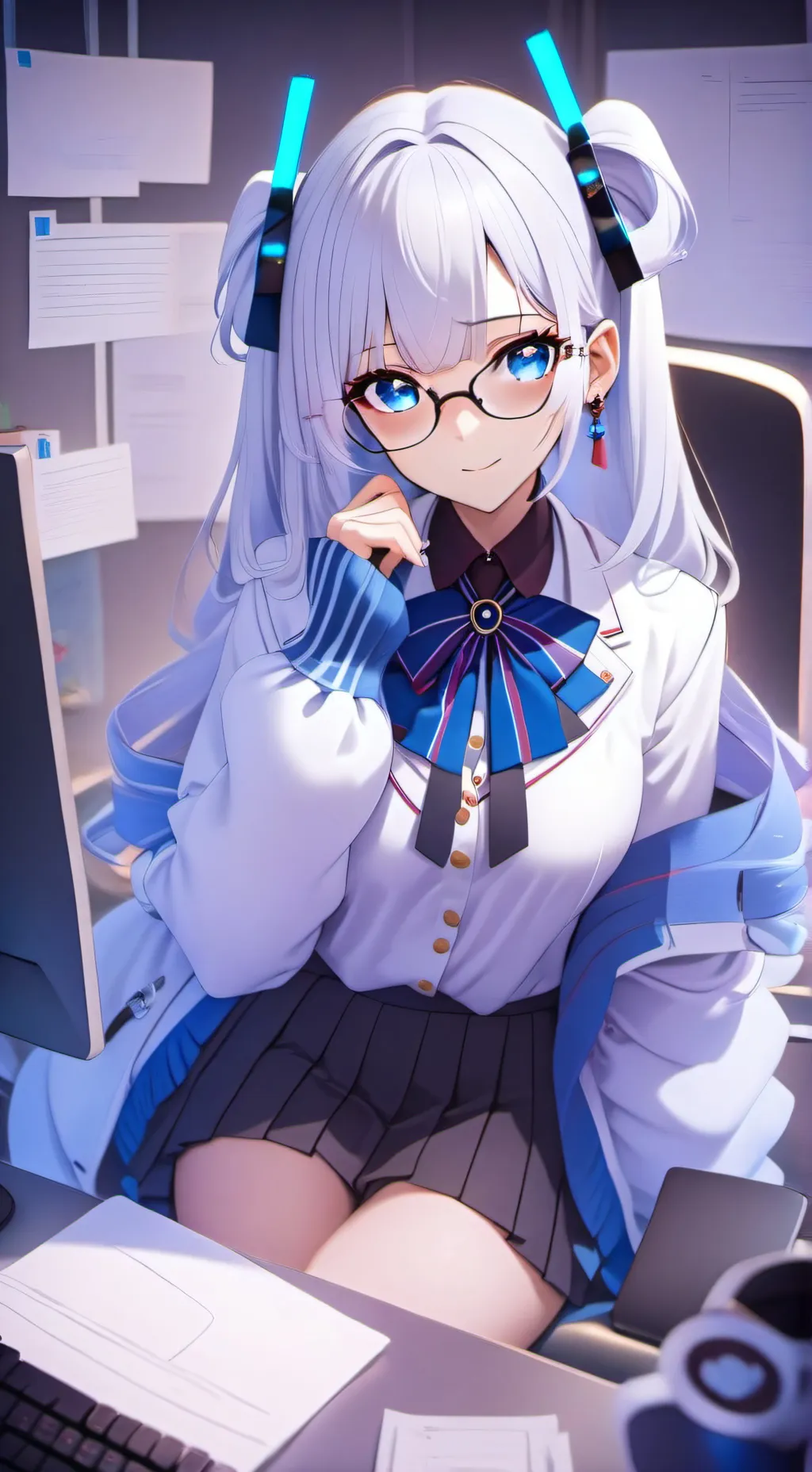 ai character: Mei background