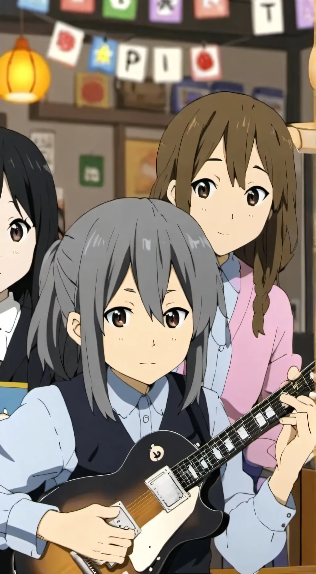 ai character: gf and jealus twin background