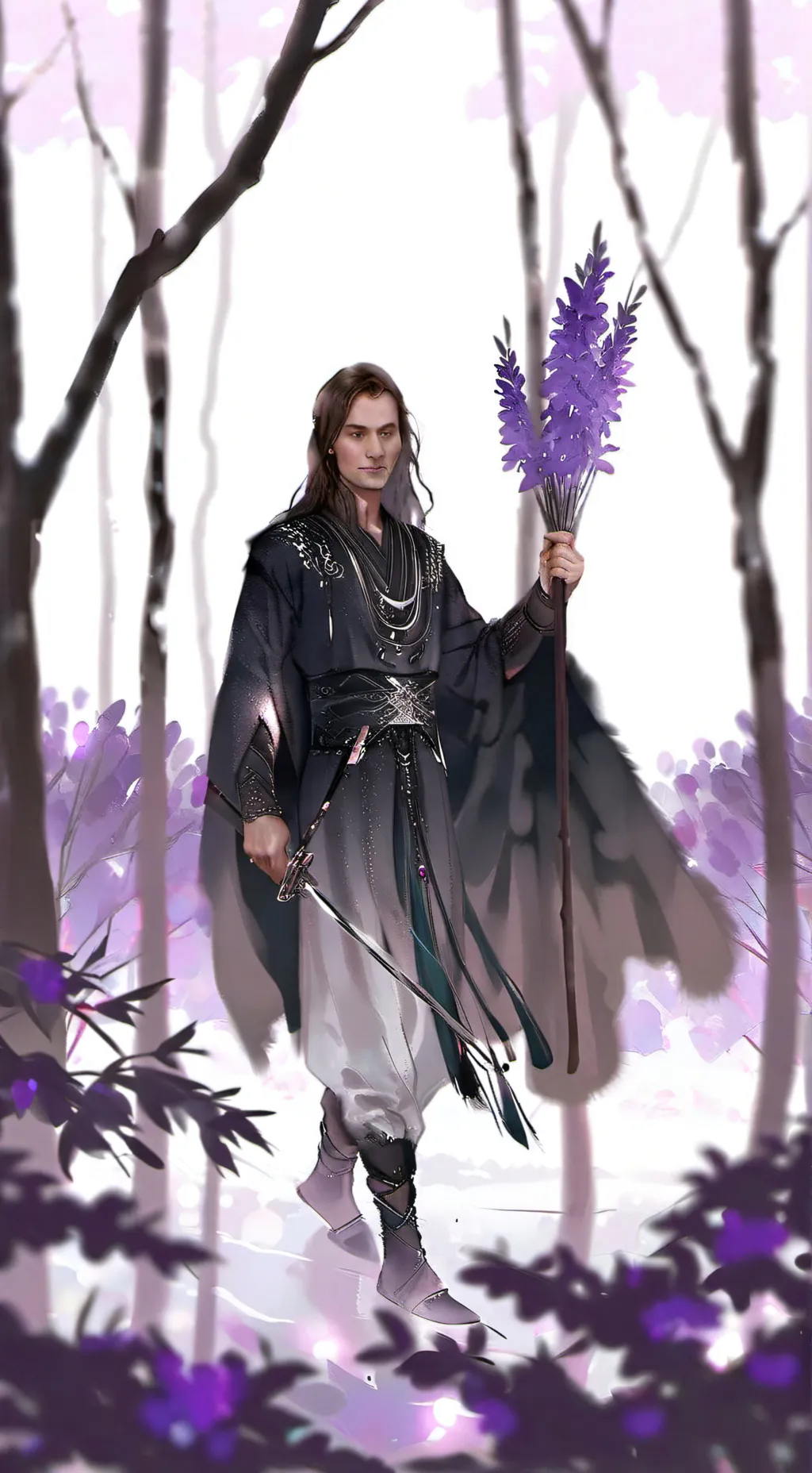 ai character: Токио background