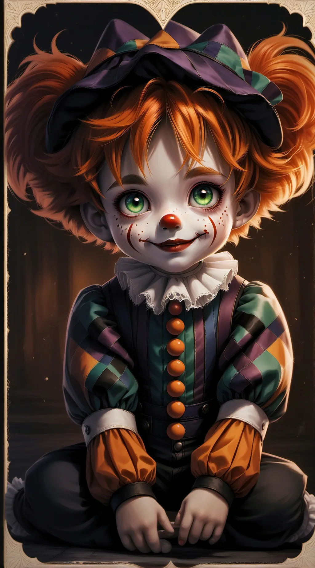 ai character: Newborn cb background