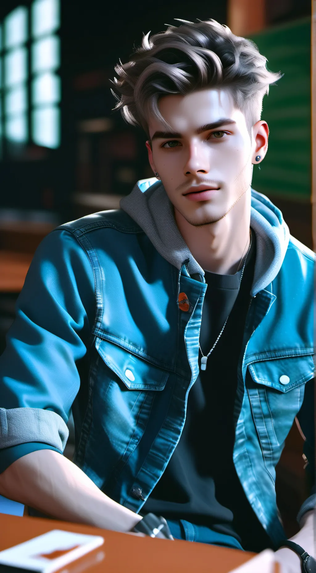 ai character: Marco background