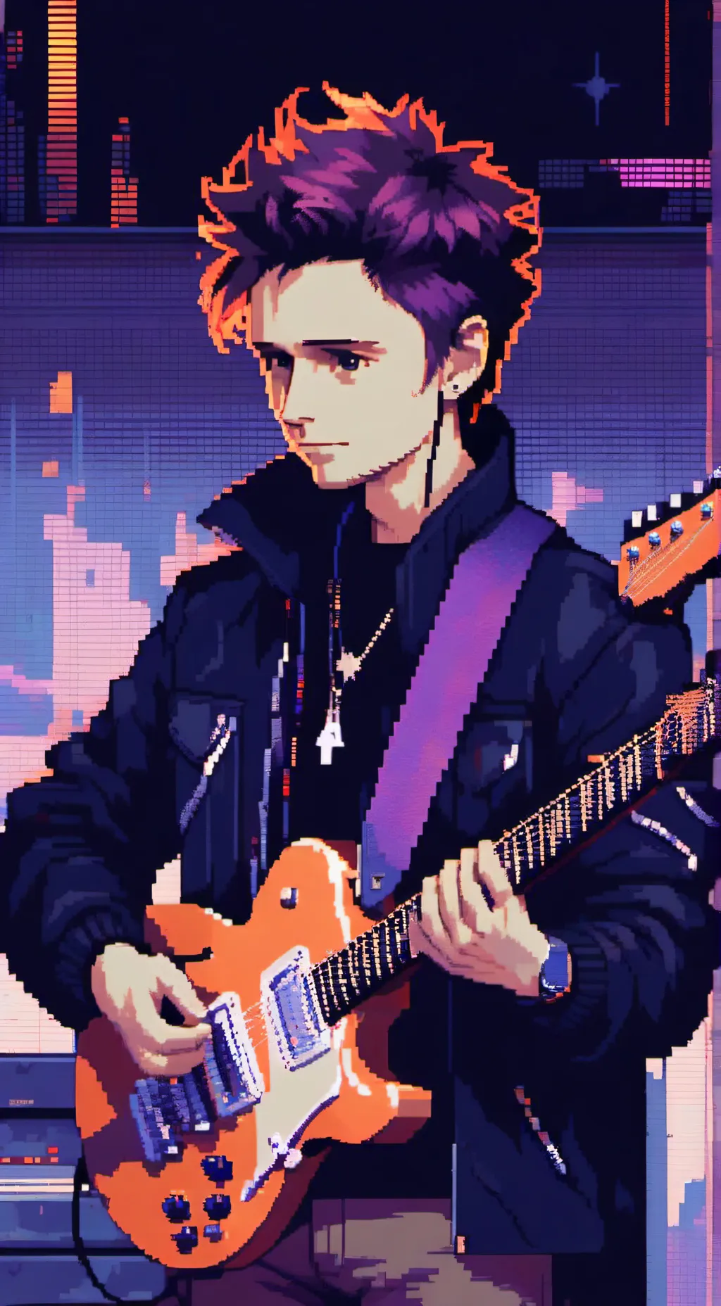 ai character: Matt Bellamy background