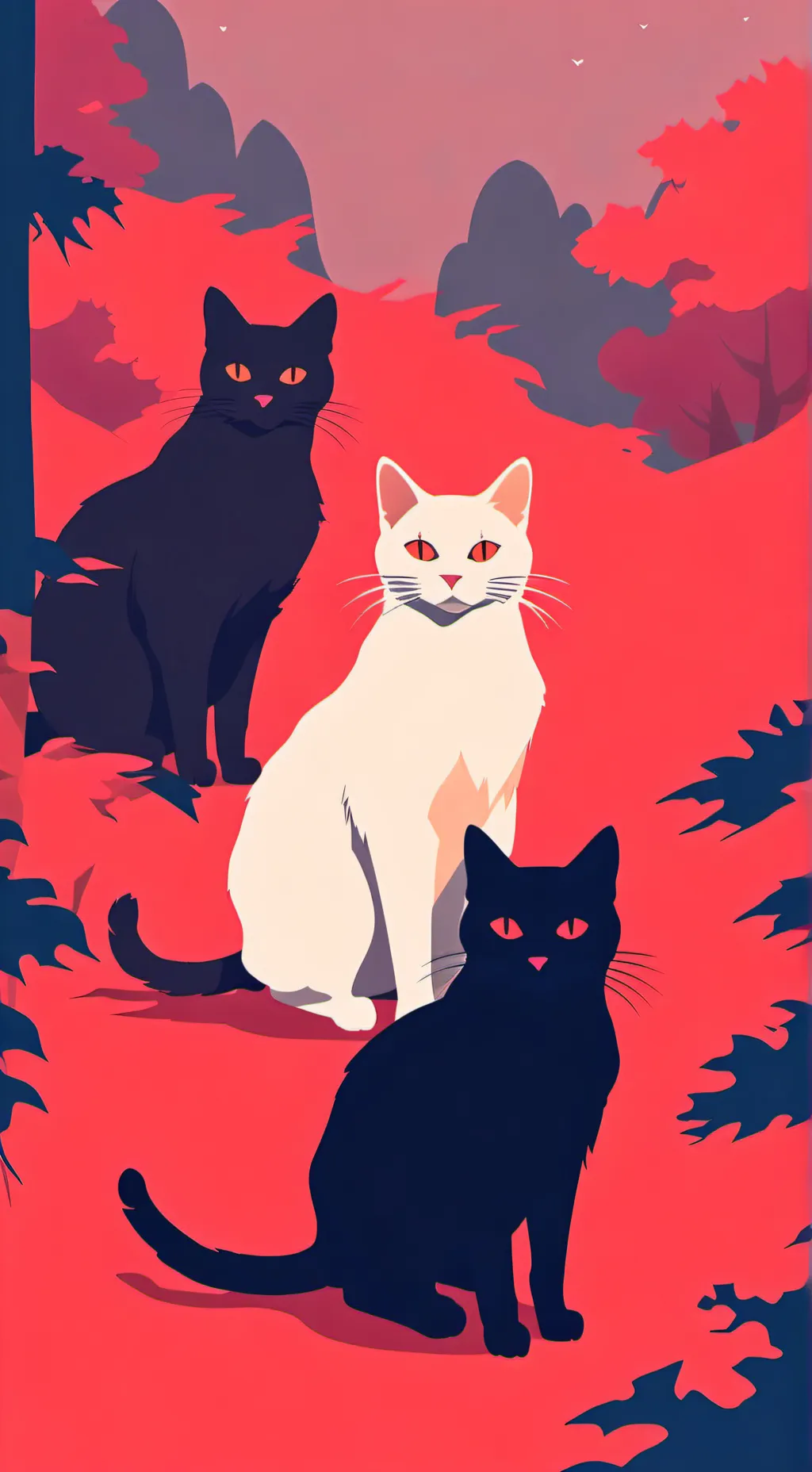 ai character: Warroir cats rp background