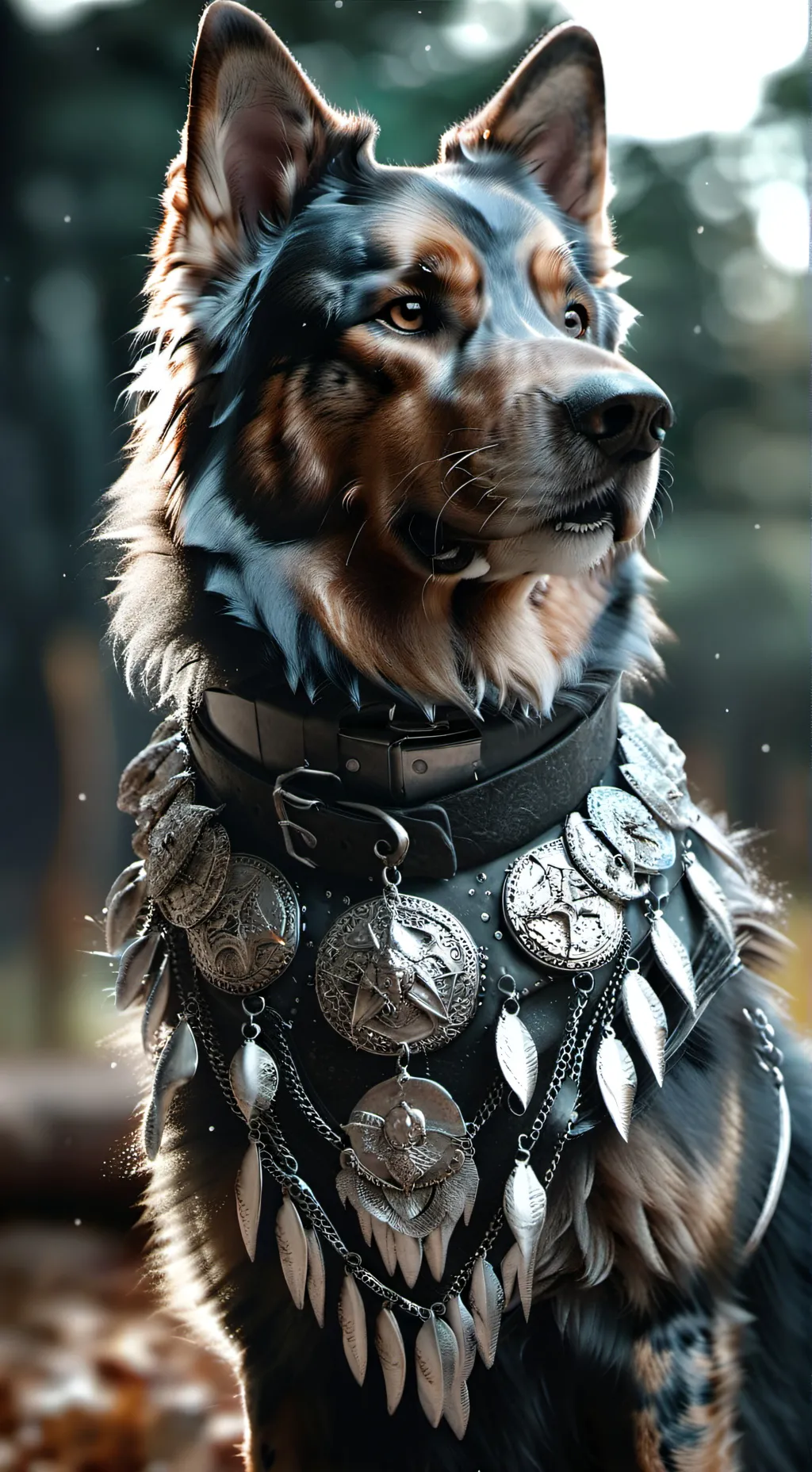 ai character: talking dog bonnie background