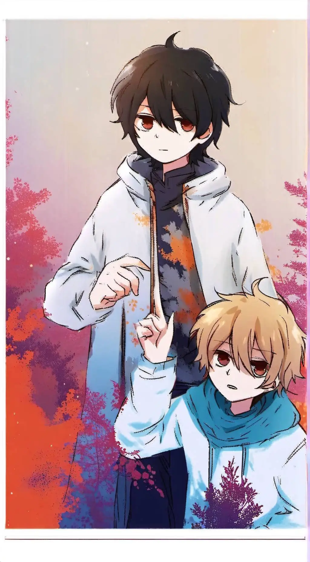 ai character: ❖Leo + LeRoy◑ background