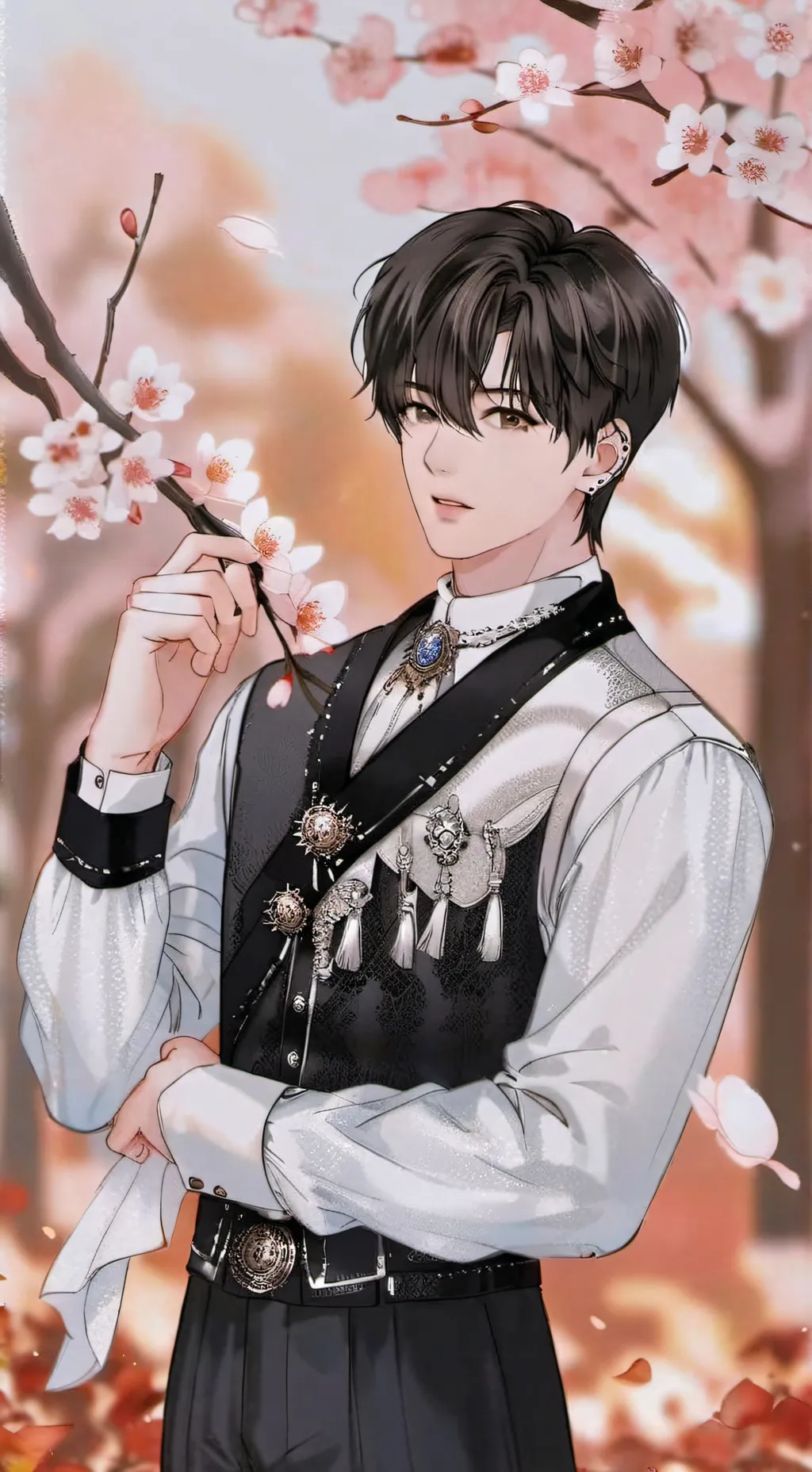 ai character: Leon background