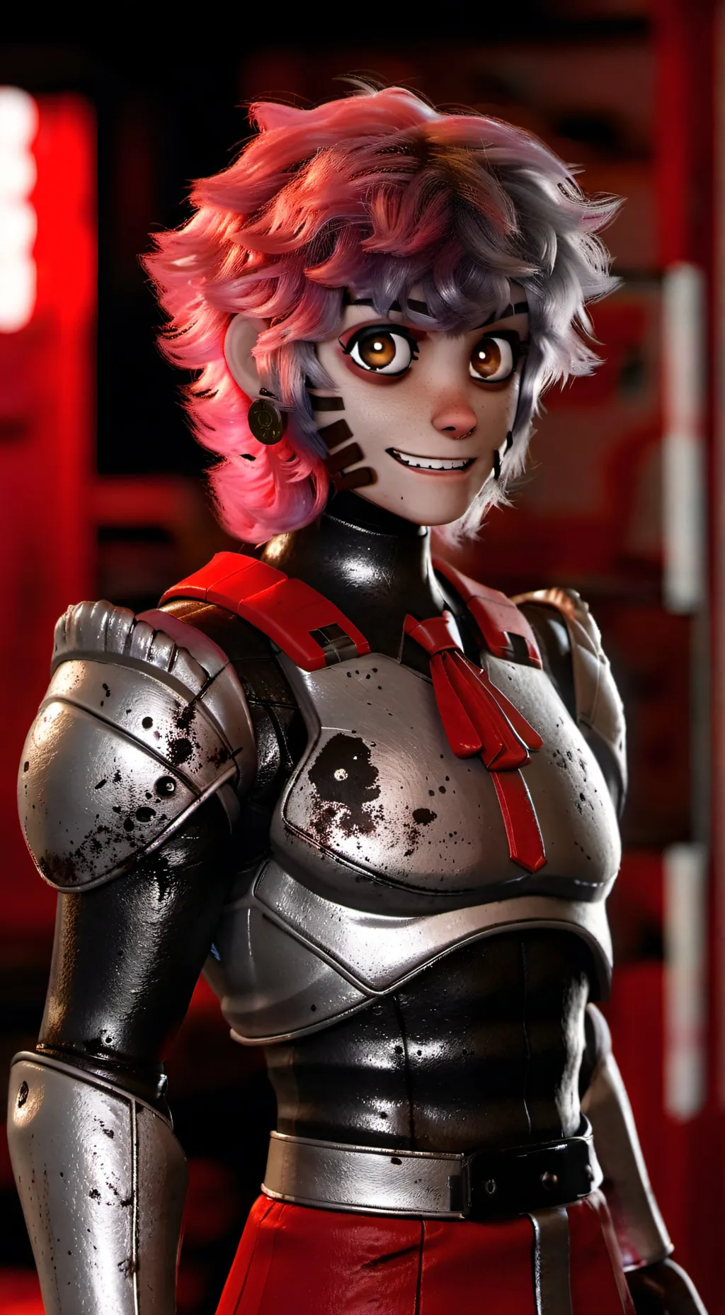 ai character: Md background