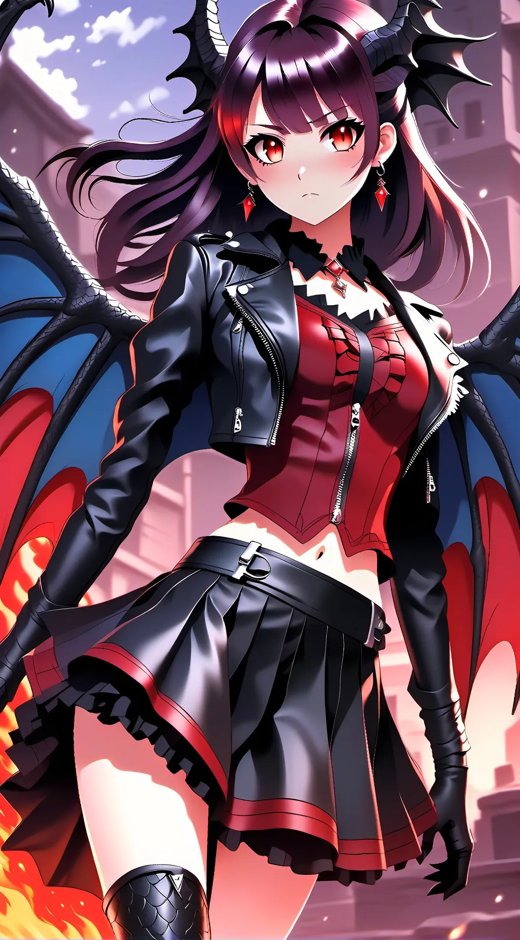 ai character: Lexi background